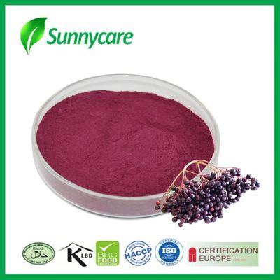 Elderberry extracto en polvo para la salud cardiovascular y el apoyo antioxidante