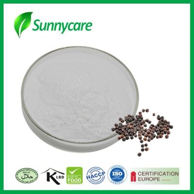 Extracto de pimienta negra Piperina en polvo mejora la absorción de nutrientes Alimentos funcionales